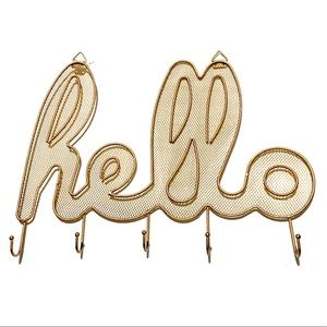 Hello wall hanging for 🔑